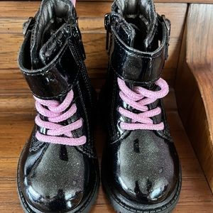 glitter toddler boots size 5